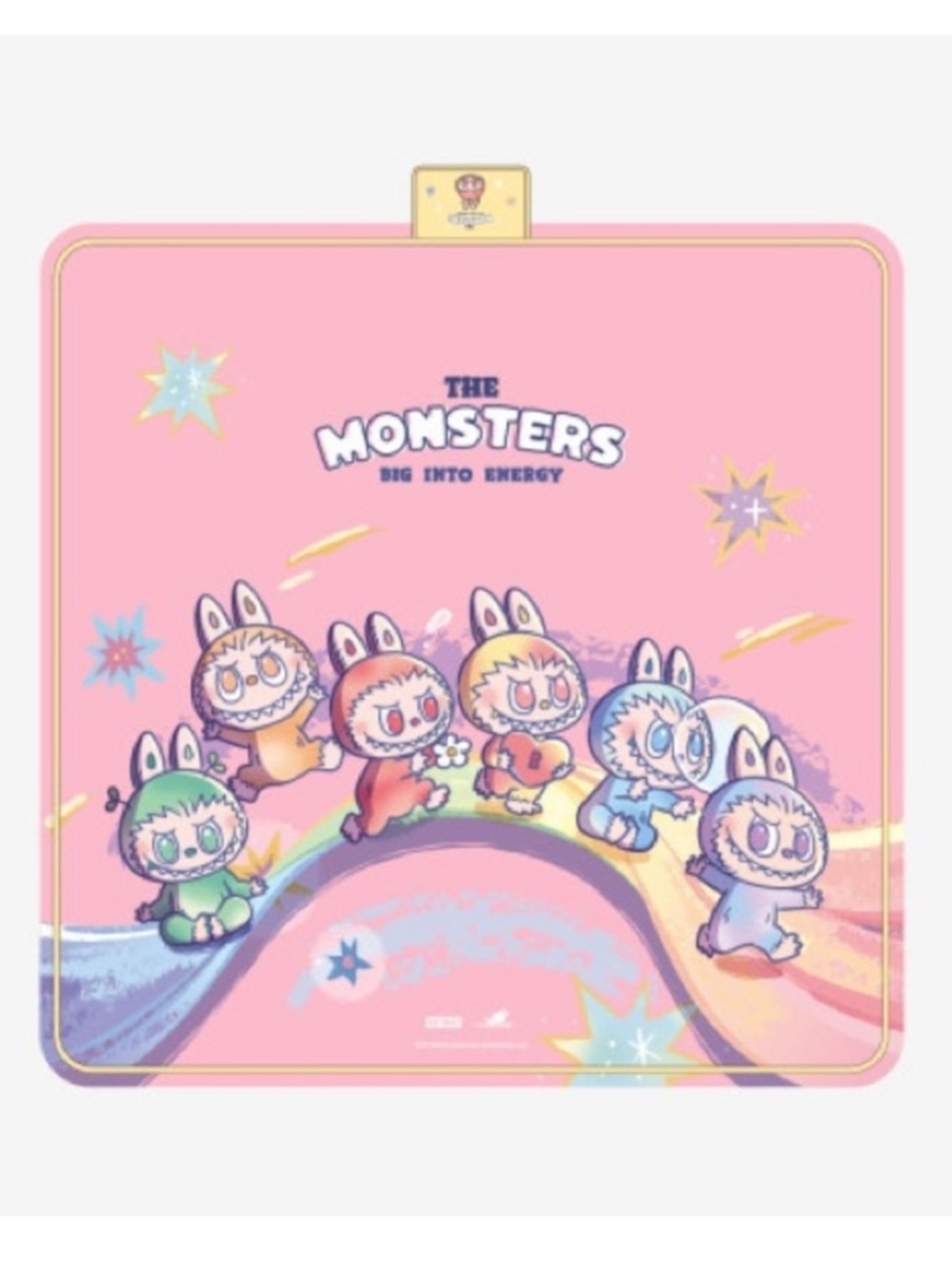 The Monsters from Pop Mart featuring Labubu Big Into Energy Picnic Beach Blanket